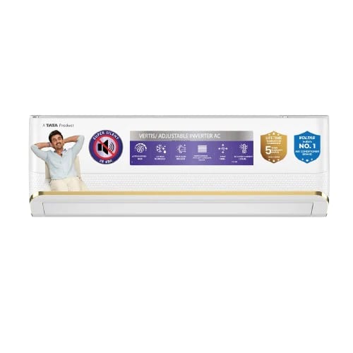 Voltas Split Air Conditioner, 1.5 Ton, 3 Star - 183INV Vertis Zephyr Gold